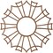 Ekena Millwork Augustus Wood Fretwork Pierced Ceiling Medallion, Walnut, 20"OD x 7"ID x 1/4"T CMWP20X20X0250AUWA - alternate 2